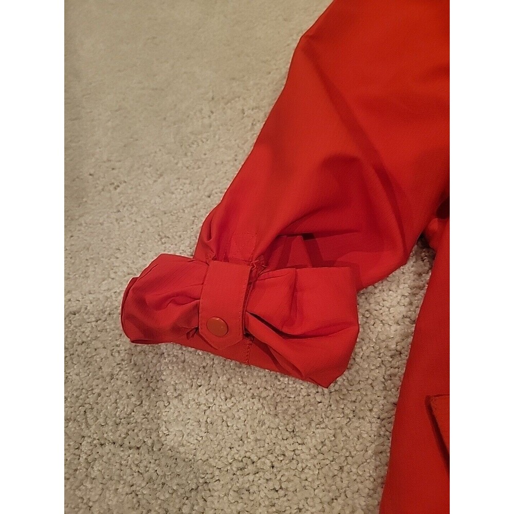 Duluth Trading Co Coolplus Long Sleeve Roll Tab Snap Vented Reddish Orange LG - Picture 5 of 9